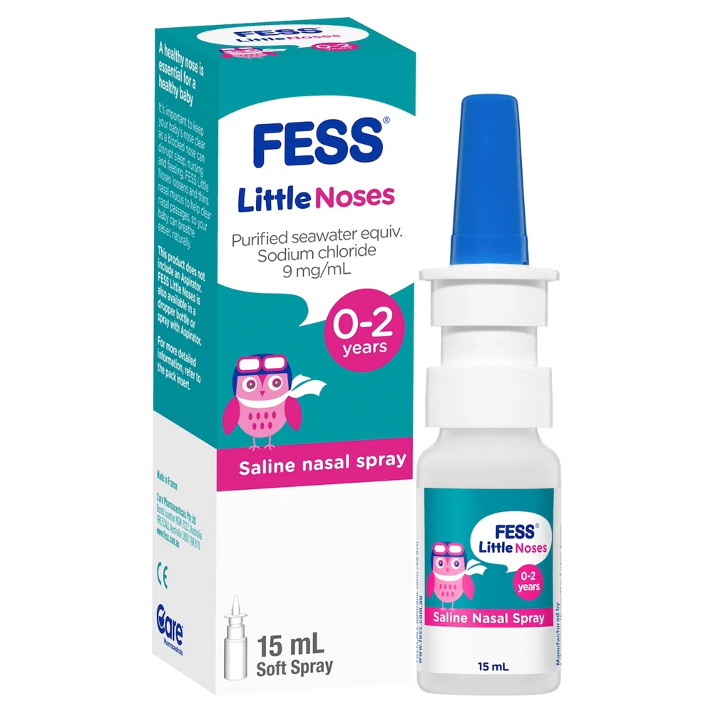 Fess Little Noses 婴幼儿生理盐水鼻喷（单支装15ml）